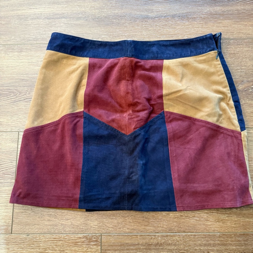 Lamarque Multicolor Patchwork Mini Skirt - image 3